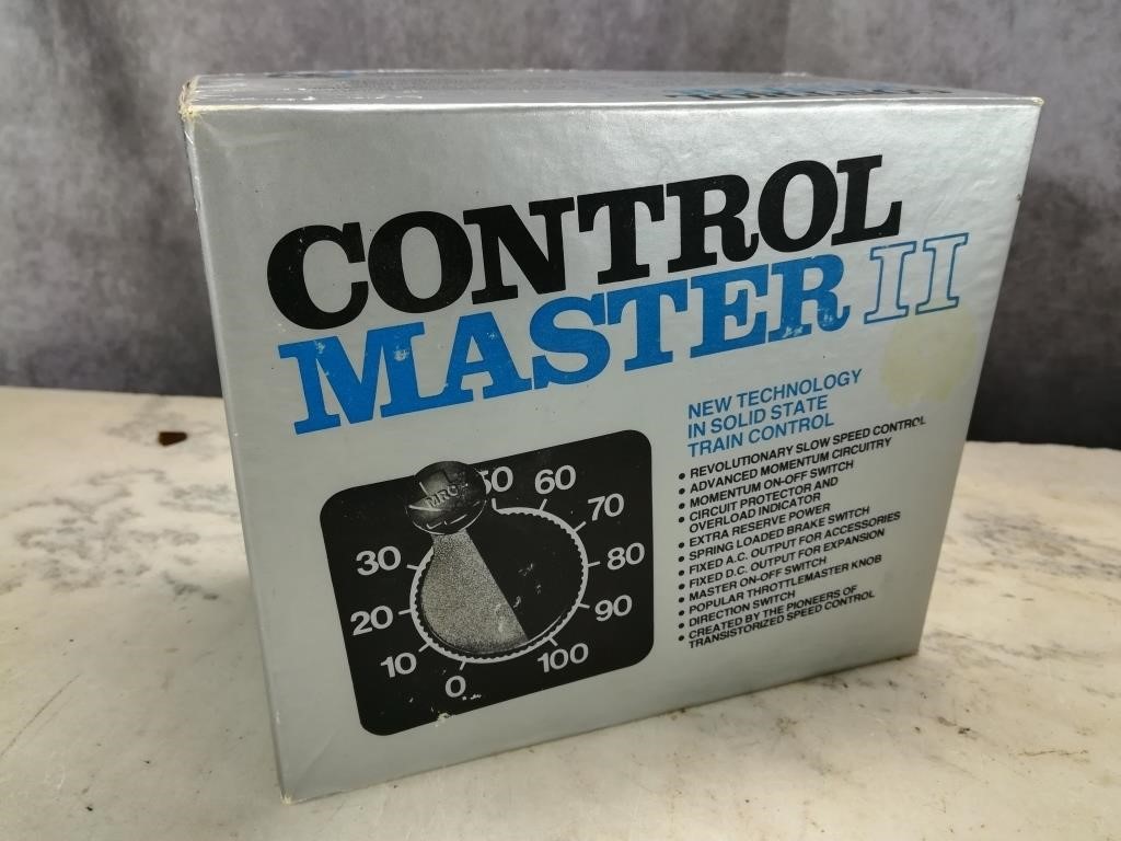 MRC Control Master ll Train Control Unit NOS