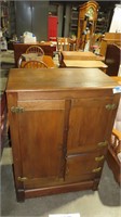 vintage ice chest with handles