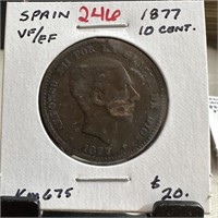 1877 10 CENTIMOS