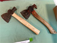 LOT OF 2 AXES (1 PAT DATE APR 17,00, ST LOUIS)