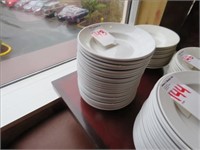 LOT, (23) 9" WHITE SOUP BOWLS