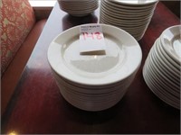 LOT, (15) 8" WHITE SALAD PLATES