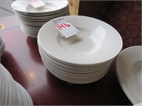 LOT, (13) 10" WHITE SOUP/PASTA BOWLS