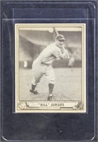 Bill Jurges 1940 Play Ball Baseball Card #89, attr