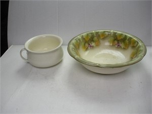 Chamber Pot & Dry Sink Bowl