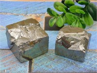 ILLUSTRIOUS SPANISH PYRITE CUBE ROCK STONE LAPIDAR