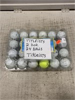 2 Dozen Titleist Golf Balls (Refurbished)