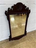 Mahogany Chippendale Style Mirror