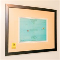 (4) Framed and Matted Solar System Prints