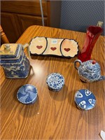 7 pc décor lot