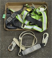 Safety harness, lanyard