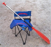 BIN- Paddle & Folding Camp Chair