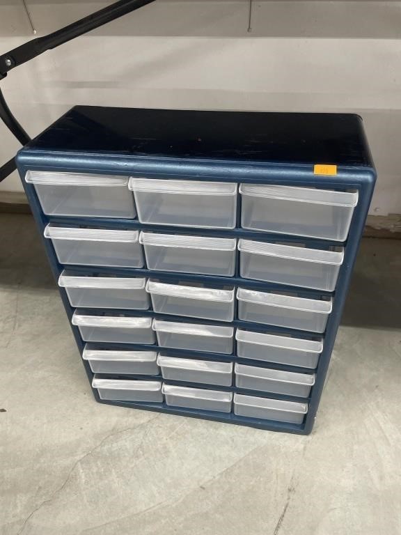 Plastic hardware organizer