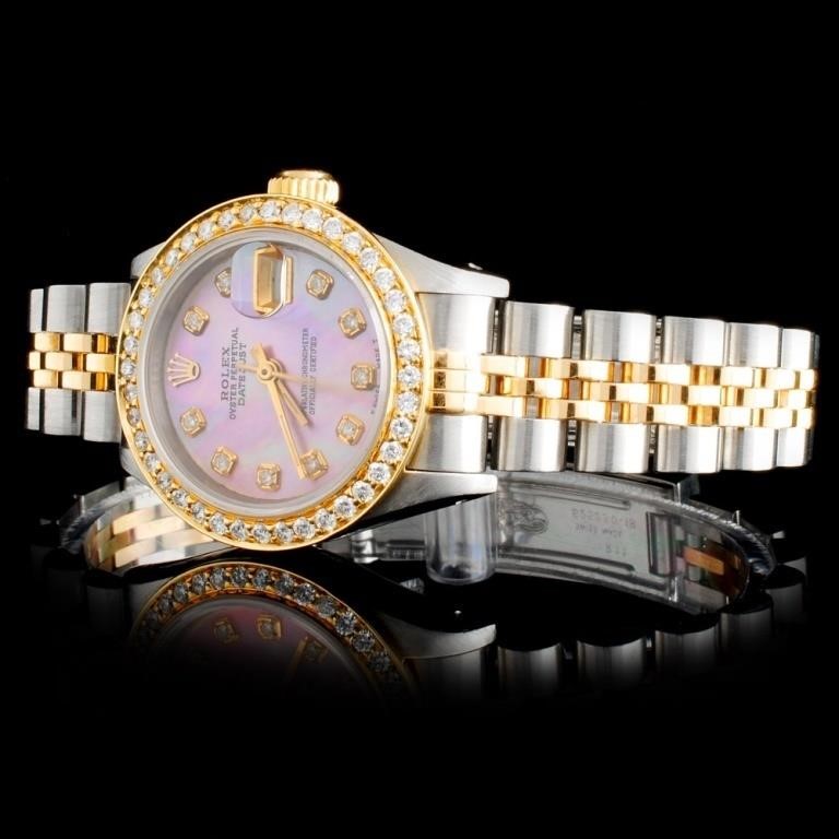 Diamond Ladies Rolex Datejust Watch