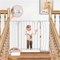 Mom's Choice-GROWNSY Baby Gate for Stairs, 29.5"-4