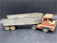 Vintage Metal Truck w/Flatbed