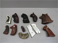 (11) Pistol and revolver grips – two are missing