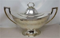 Vintage silver plated tureen