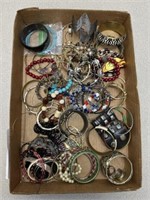 Costume jewelry, bracelets