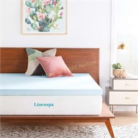 Memory Foam Mattress Topper Queen 3”