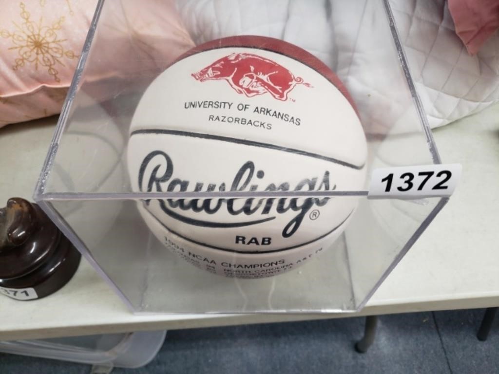 RAWLINGS 1994 NCAA CHAMPION BASKETBALL IN CASE