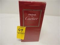 PASHA DE CARTIER PERFUME - NEW IN BOX - 3.3 FL OZ