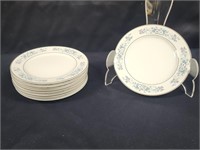 (8) CARLTON FINE CHINA "CARLA" BREAD & BUTTER ...