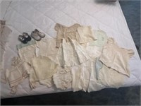 Very old baby gowns, sweater, tops, shoes etc