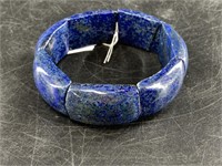 Lapis Lazuli heavy stretch bracelet