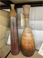 2 Decorative Vases 18"