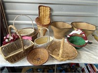 Assorted Decorative Baskets