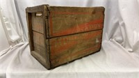 Vintage Adanac Dry Beverages Wooden Crate