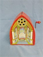 Vintage Tin J. Chein Winding Cathedral
