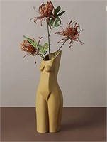 Female Body Art Vase Ceramic