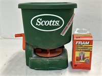 Scotts Handheld Grass Feeder & Fran Fuel Filter