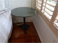 Resin Stone Marble Top Table & Base
