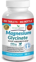 17 Bottles- Magnesium Glycinate 400 mg - 200