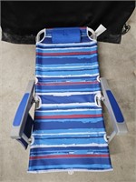 SUNNYFEEL Low Beach Chair 5 Position Lay Flat,
