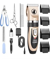 ($32) Ceenwes Dog Clippers Low Noise Pet Clippers