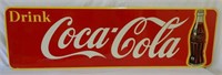 1951 DRINK COCA- COLA SST SELF FRAMED SIGN