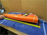 Old 3 Man RC Speed Boat