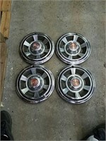 1967 - 1969 Pontiac Firebird PMD GM hubcaps set
