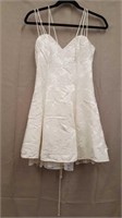 Roberta White Short Dress- Size 5/6