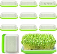 FB3199  SDLDEER Sprouting Trays, 50 Packs, Soil-Fr