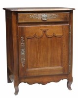 FRENCH PROVINCIAL FRUITWOOD CONFITURIER CABINET