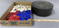 Poker Chips Gaming Lot Collection
