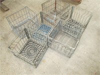 6 wire crates