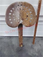 Cast Iron Tractor Seat