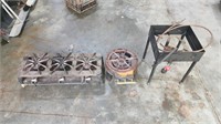 Group of burner/heaters