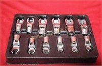 OEM 12Pc Metric Flexible Crowfoot Socket Wrench